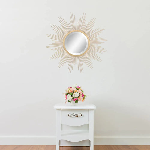 miroir décoratif en métal pour décoration murale créative - vue 6 sur 7