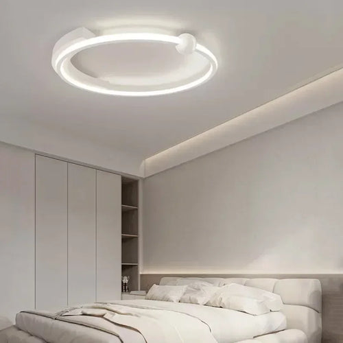 Plafonnier moderne à LEDs pour chambre salon salle à manger étude décoration de la maison minimalisme - vue 2 sur 16
