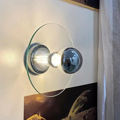 suspension moderne en verre pour éclairage créatif minimaliste - vue 8 sur 8