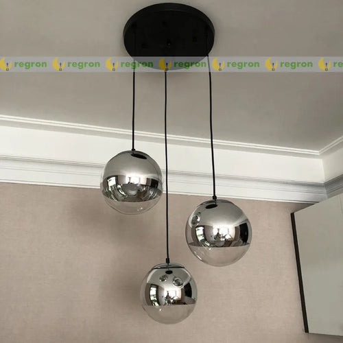 suspension moderne en verre pour café et bar - vue 5 sur 9