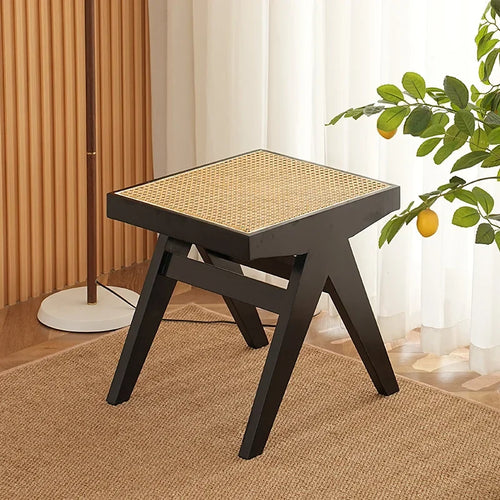 banc en rotin massif pour usage polyvalent et moderne - vue 9 sur 17