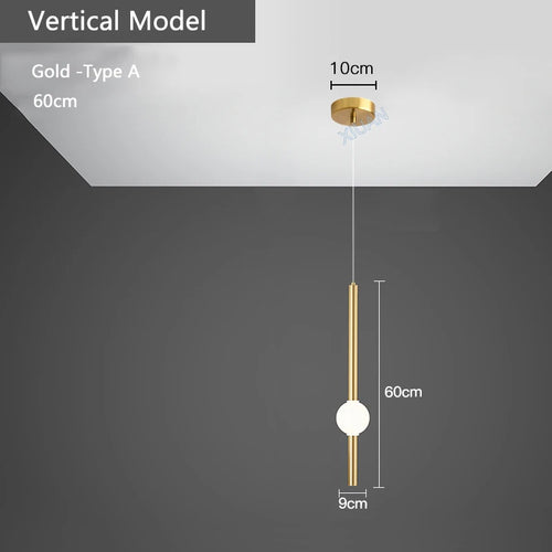 suspension horizontales modernes pour table à manger - vue 14 sur 22
