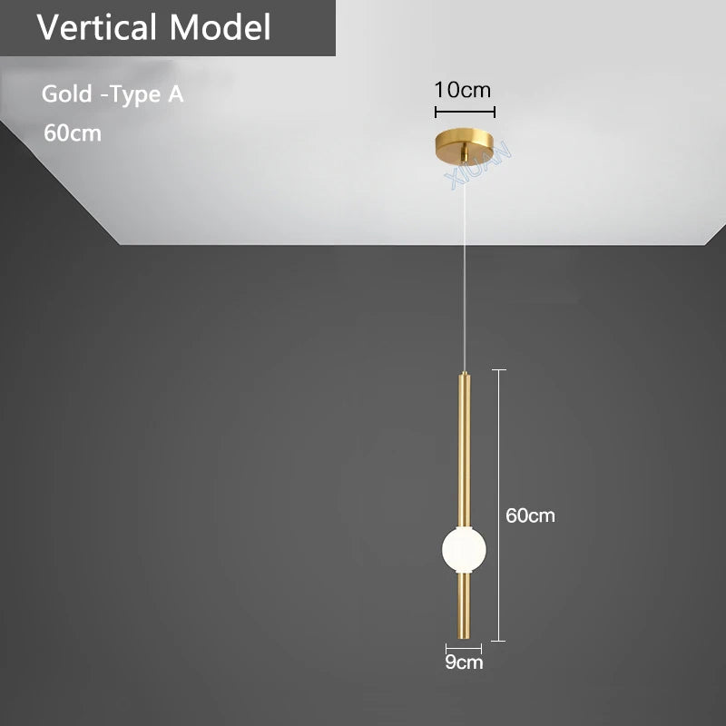 suspension horizontales modernes pour table à manger - vue 13 sur 22