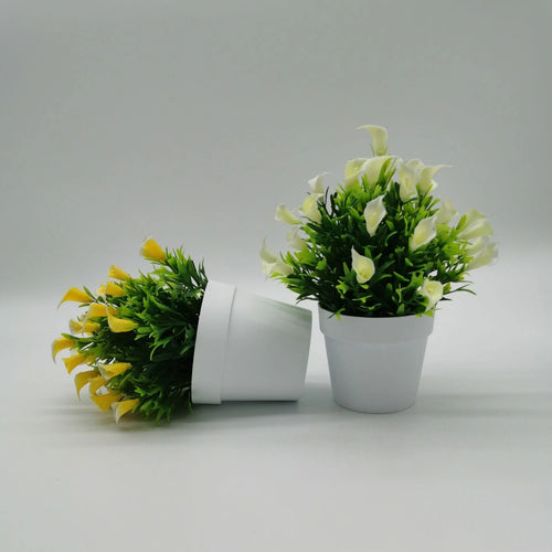 plante artificielle bonsaï fleur en pot décoration intérieure et extérieure - vue 5 sur 13