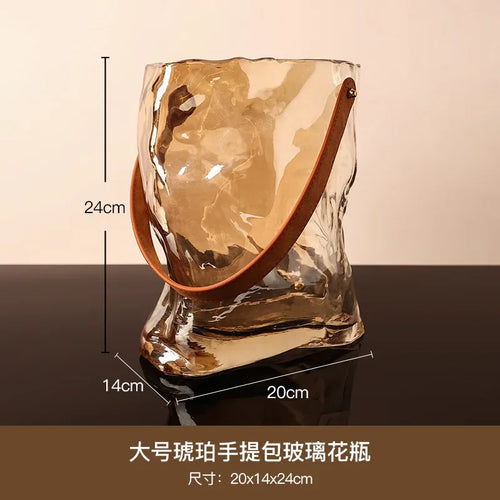 vase en verre terrarium hydroponique décoration moderne pour plantes - vue 10 sur 9
