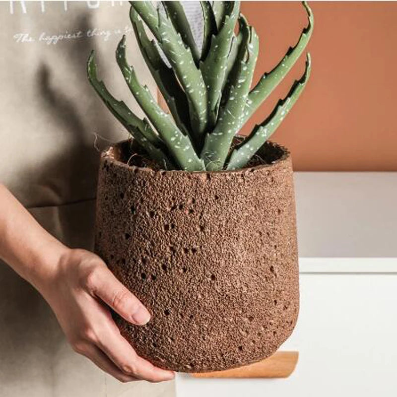 moule en silicone créatif pour pot de fleurs nordique - vue 11 sur 12