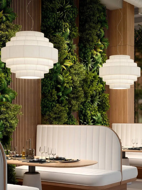 suspension en tissu nordique design élégant pour décoration intérieure - vue 4 sur 9