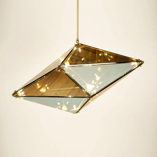 lustre en cristal moderne en forme de goutte d'eau décoratif pour intérieur - vue 3 sur 10