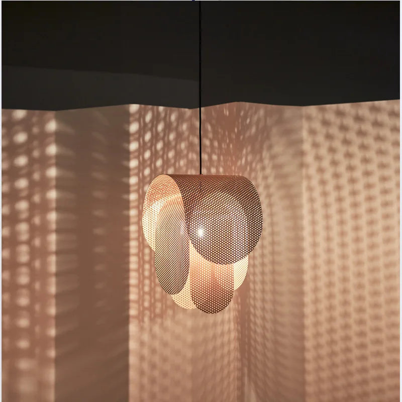 Nordique Créatif Filet De Pêche Lustre Chambre D'enfant Suspension Salon Restaurant Bar Chambre LED Éclairage Décoratif - vue 4 sur 9