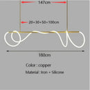 lustre design nordique à led intensité variable pour intérieur