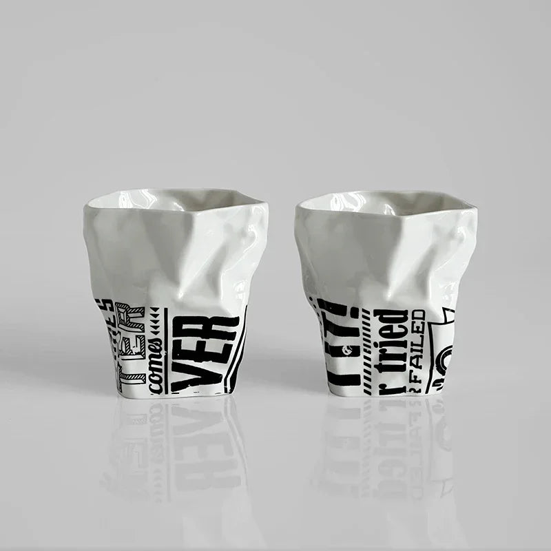 accessoires en céramique d'art origami pour salle de bain haut de gamme - vue 15 sur 15