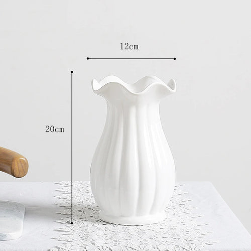 vase en céramique pour fleurs décoration intérieure et bureau - vue 17 sur 18