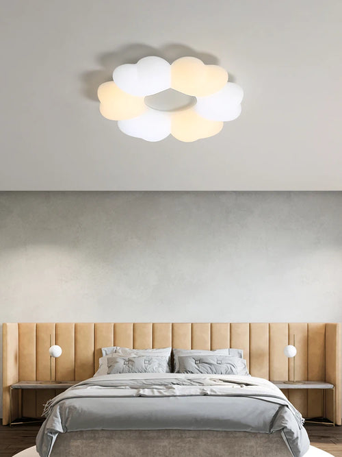 lustre à pétales nordique romantique pour une ambiance chaleureuse - vue 5 sur 10