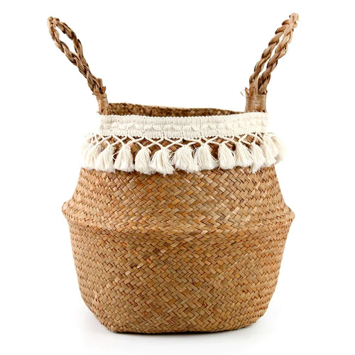 panier en osier tressé pour rangement et décoration polyvalente - vue 16 sur 18