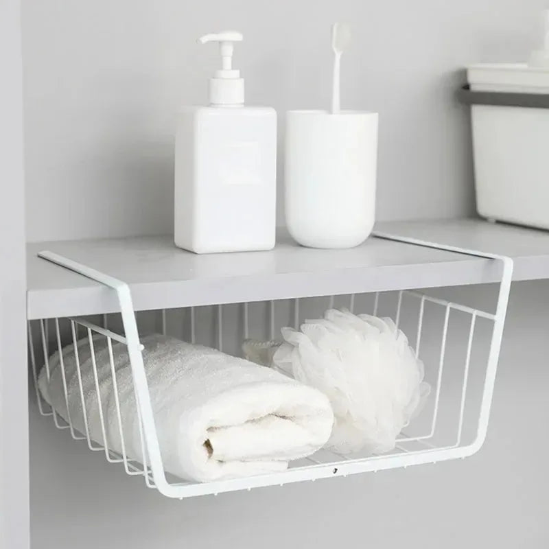 panier de rangement multifonction pour cuisine et bureau - vue 4 sur 12