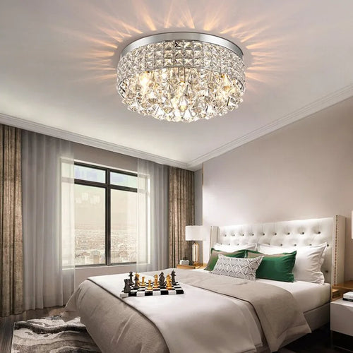plafonnier en cristal design moderne pour intérieur élégant - vue 6 sur 8