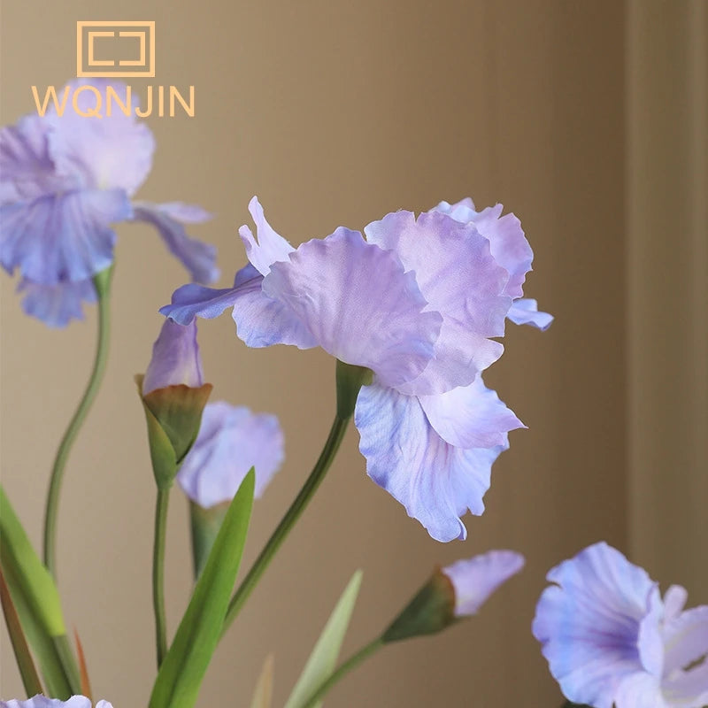 branche de fleur d'iris artificielle pour décoration de mariage et fêtes - vue 6 sur 9