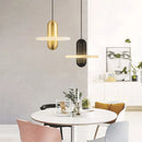 lustre en marbre naturel design nordique pour intérieur élégant