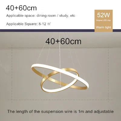 lustre moderne nordique avec télécommande et design épuré - vue 15 sur 30