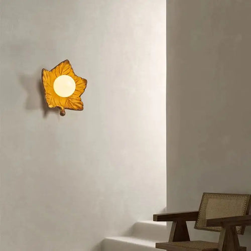 applique murale en résine design nordique moderne  lumière décorative - vue 3 sur 8