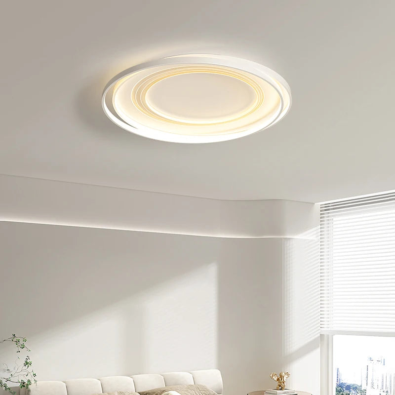 plafonnier moderne à leds télécommandé pour décoration intérieure - vue 5 sur 8