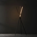 Lampadaire LED minimaliste et créatif en aluminium