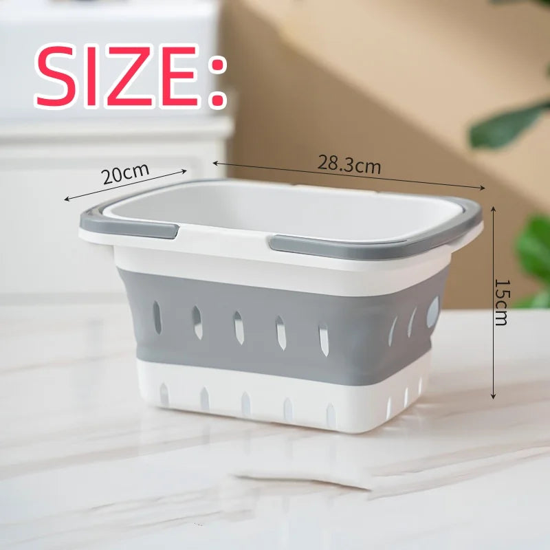panier à linge pliable pratique pour rangement facile - vue 10 sur 10