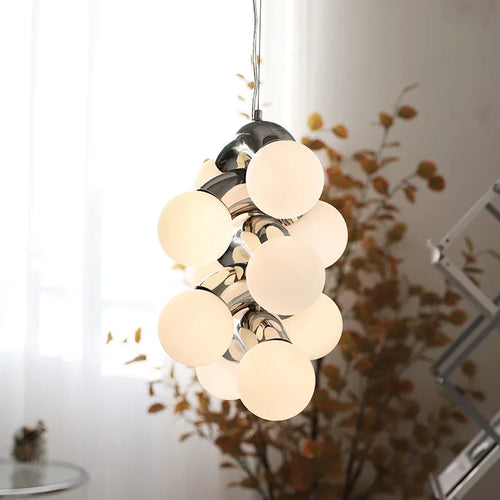 lustre à led créatif en forme de raisin design moderne pour intérieur - vue 4 sur 12