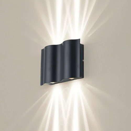 applique murale led étanche pour jardin et balcon en aluminium - vue 4 sur 9