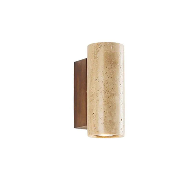 Natural Stone Wall Lamp, Retro Art, LW Decorative Lamp, Living Room, Bedroom, Corridor, Staircase Lighting - vue 6 sur 8