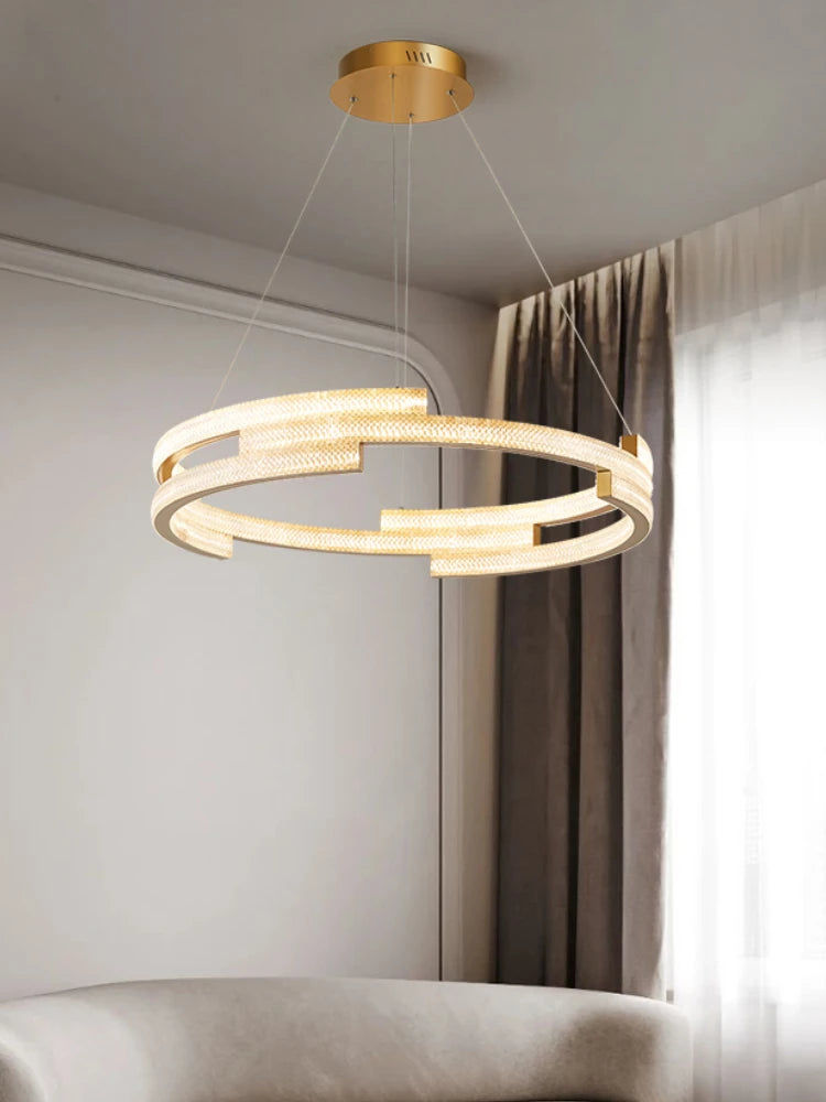 suspension design circulaire élégante pour intérieur moderne - vue 4 sur 12