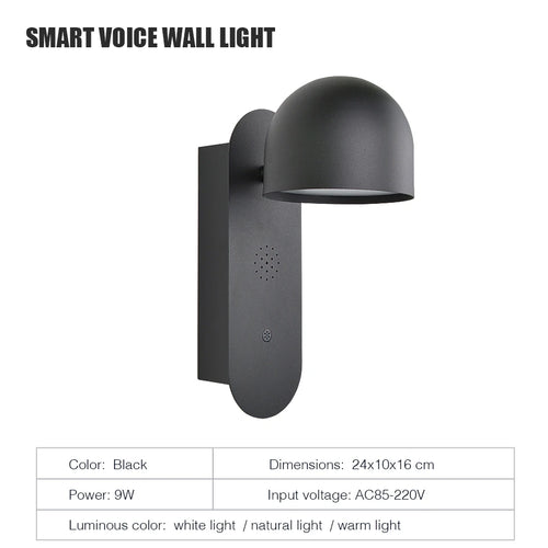 applique murale led intelligente rotative et réglable pour décoration intérieure - vue 12 sur 15