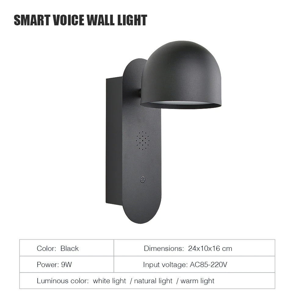 applique murale led intelligente rotative et réglable pour décoration intérieure - vue 12 sur 15