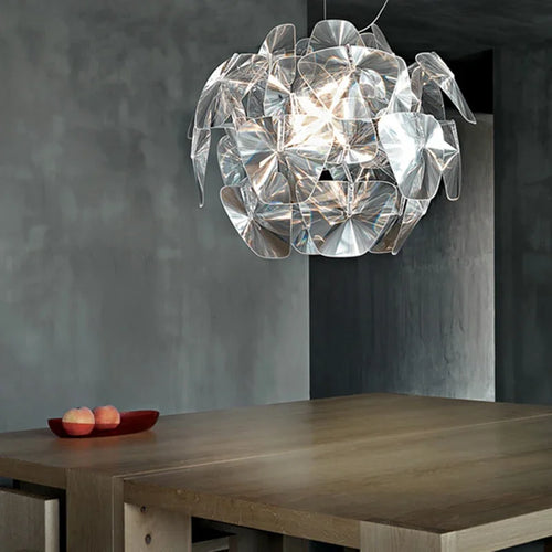 lustre en acrylique transparent design pour intérieur élégant - vue 3 sur 8