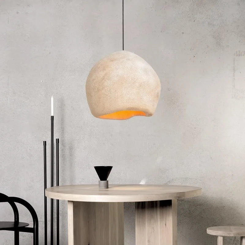 lustre moderne wabi sabi pour décoration intérieure et bar - vue 6 sur 9