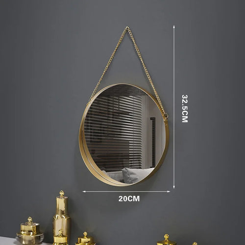 miroir mural rond créatif pour décoration intérieure et maquillage - vue 14 sur 13