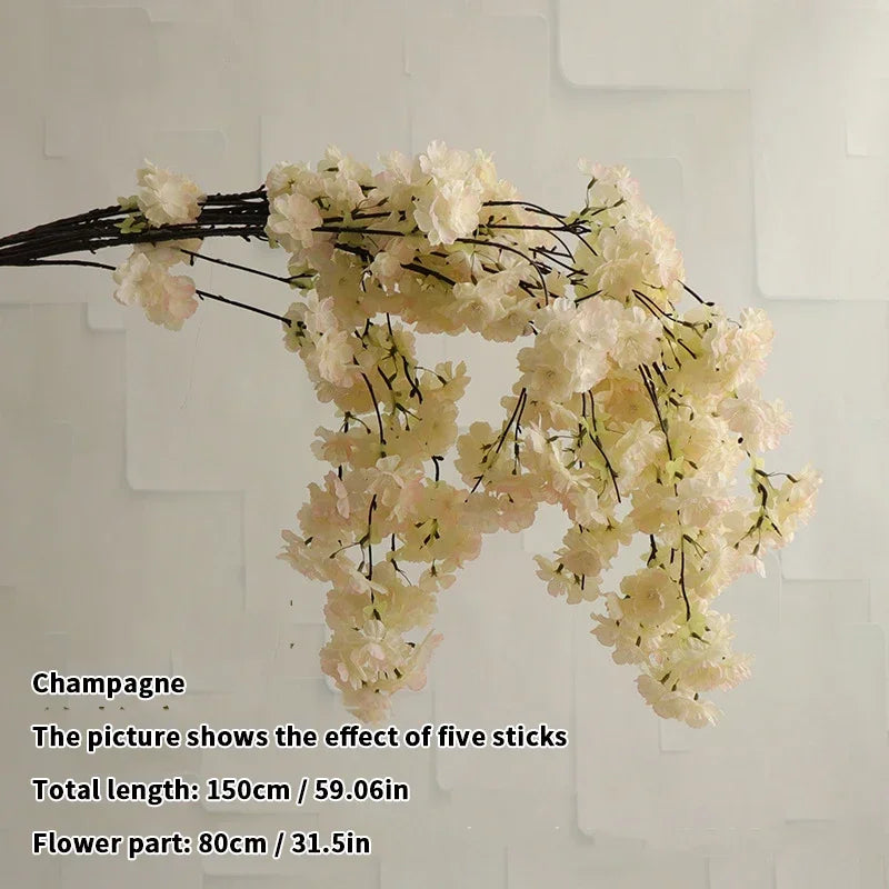 fleur de cerisier artificielle pour décoration et bricolage - vue 13 sur 27