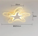 plafonnier étoile led pour décoration et éclairage intérieur