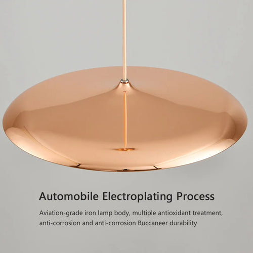 lampe led suspendue design nordique avec soucoupe volante - vue 7 sur 14