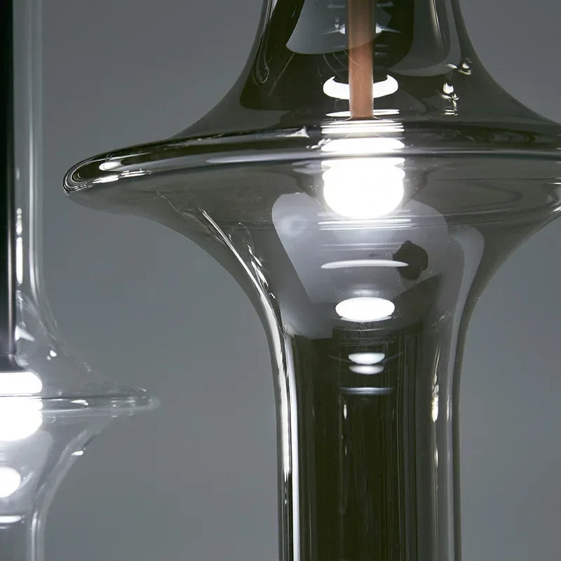 suspension en verre design nordique moderne pour décoration intérieure - vue 6 sur 10