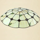 lustre tiffany méditerranéen bohème vitrail pour décoration intérieure