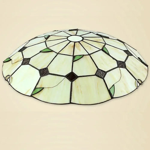 lustre tiffany méditerranéen bohème vitrail pour décoration intérieure - vue 6 sur 9