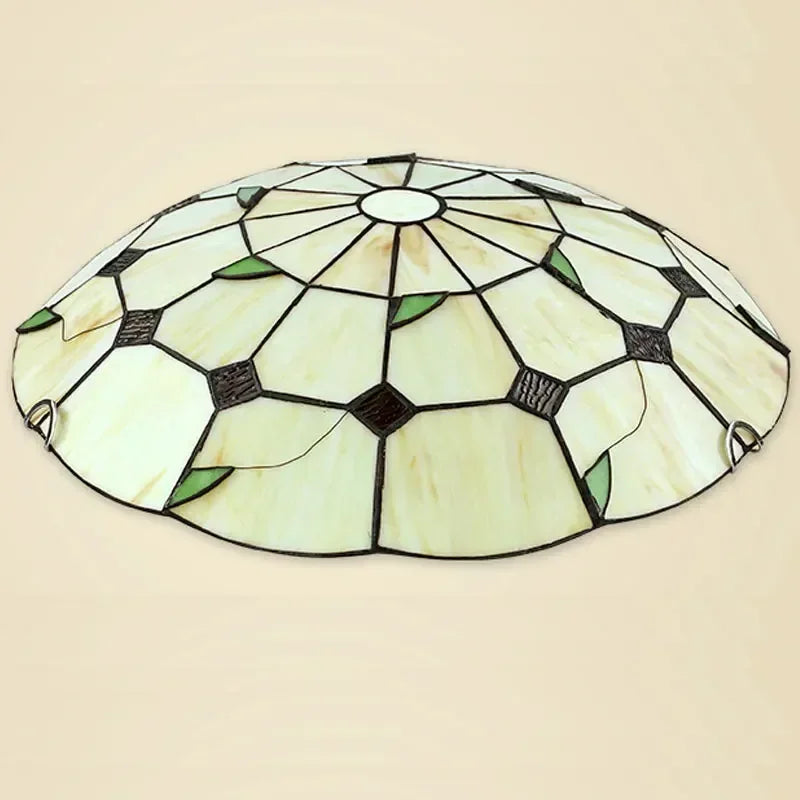 lustre tiffany méditerranéen bohème vitrail pour décoration intérieure - vue 5 sur 9