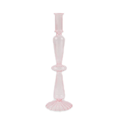 bougeoir en verre multicouche pour décoration de table - vue 13 sur 13