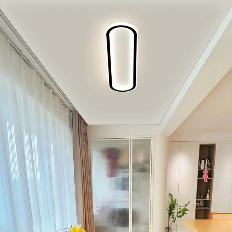 lustre moderne avec bande led robuste pour éclairage intérieur - vue 4 sur 20