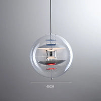 suspension globe planet design pour bar et restaurant