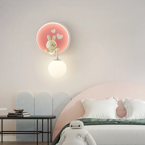 lampe de chevet créative dessin animé ours nuage pour enfants - vue 2 sur 9