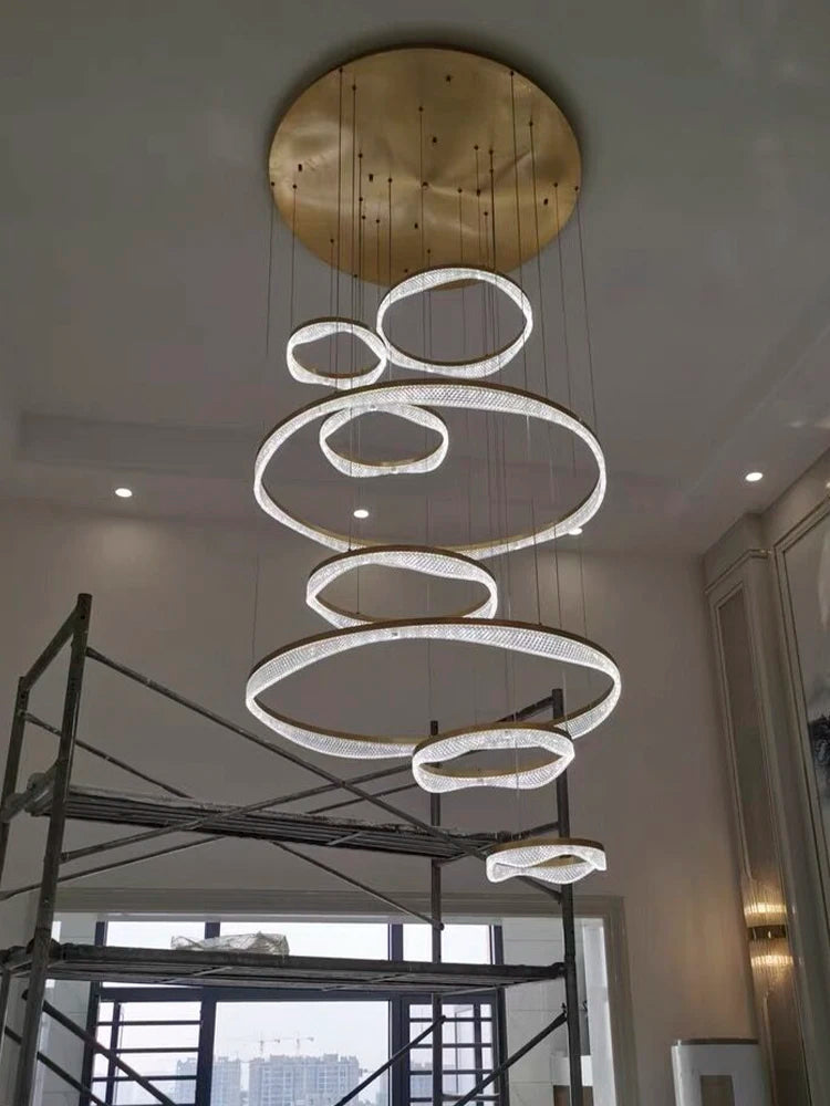 suspension led moderne style nordique pour intérieur élégant - vue 3 sur 10