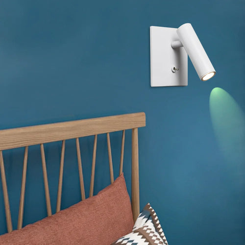 Applique murale de chevet moderne avec spot LED - vue 3 sur 7