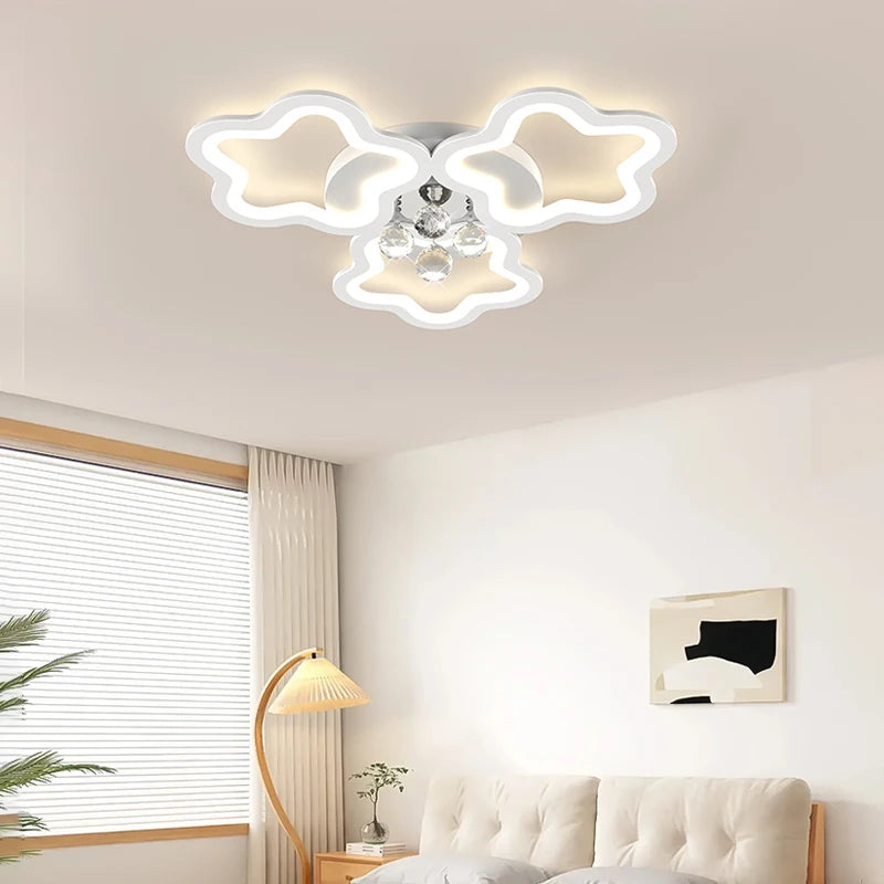 plafonnier moderne style citrouille luxe cristal 2024 pour toute la maison - vue 6 sur 9